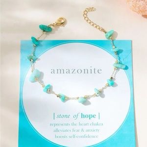 Amazonite Stone of Hope Bracelet